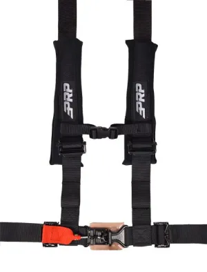 PRP Racing 4.2 Latch & Link Harness (4 Point w/ 2" Belts) Black