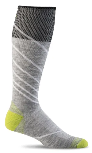 Pulse Men's Bamboo/Merino Firm Compression Socks in Grey