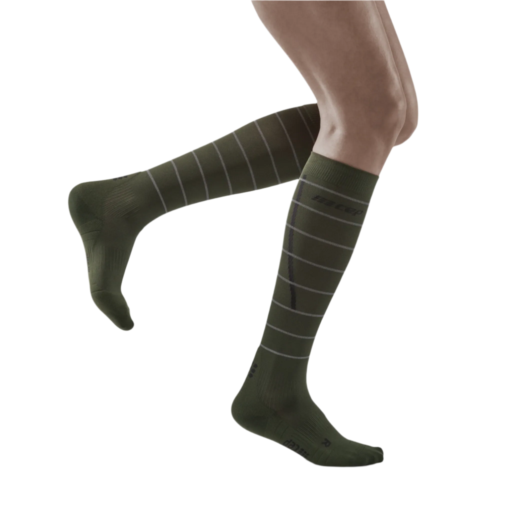 Reflective Tall Compression Socks, Women