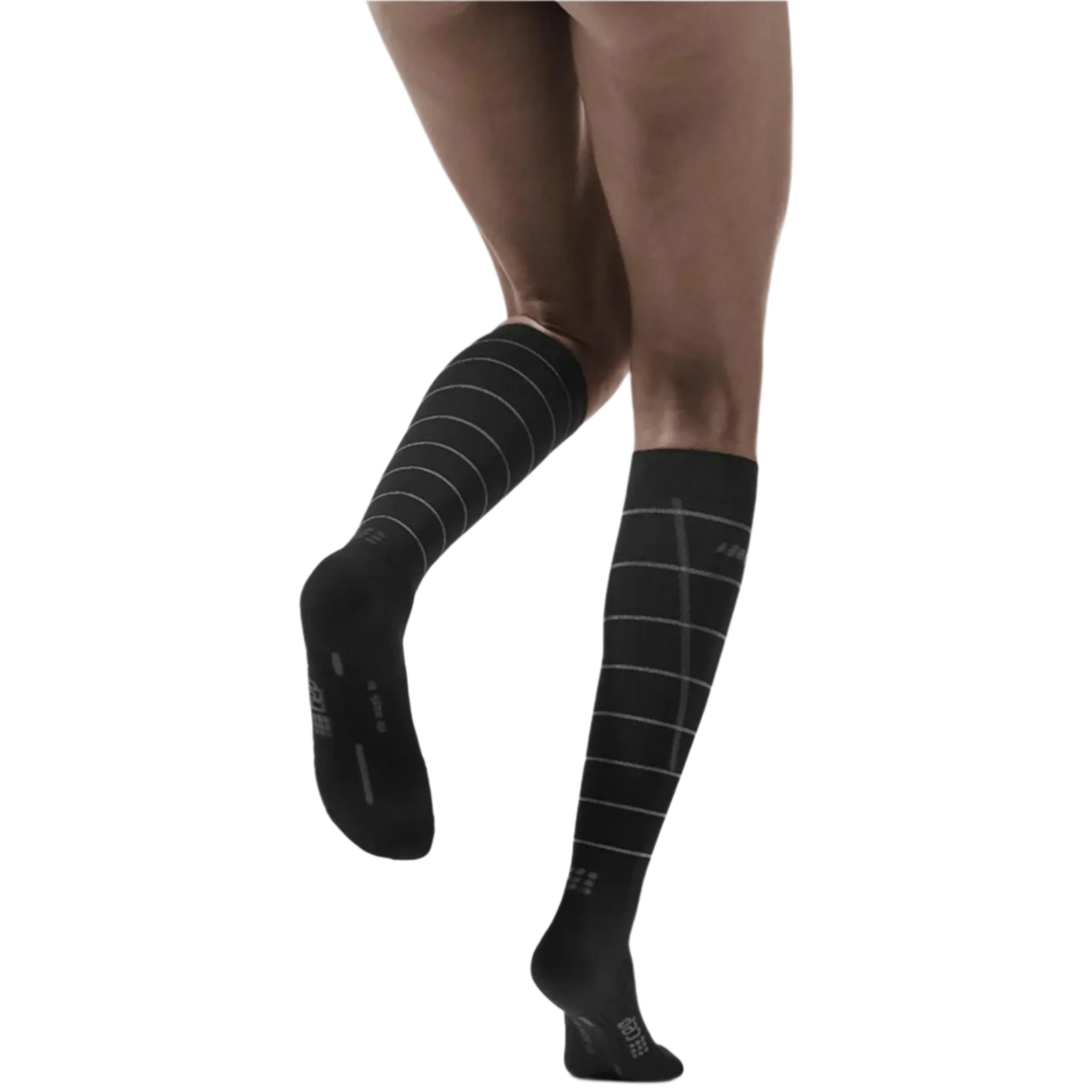 Reflective Tall Compression Socks, Women