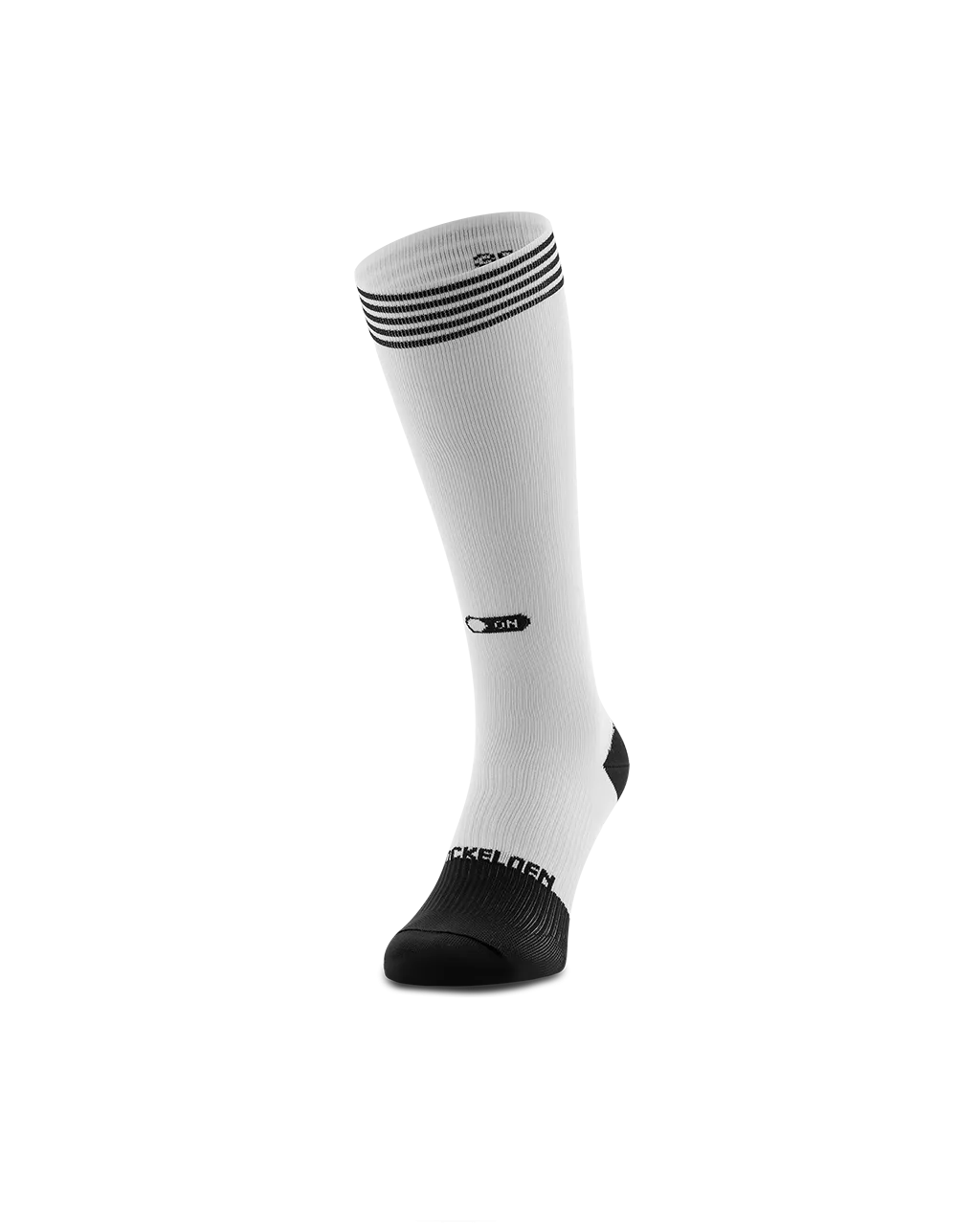 Rest mode white high compression socks