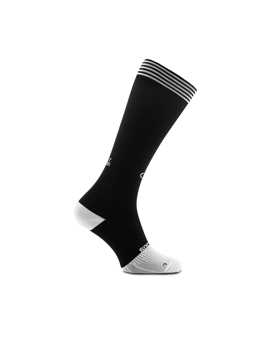 Rest mode white high compression socks