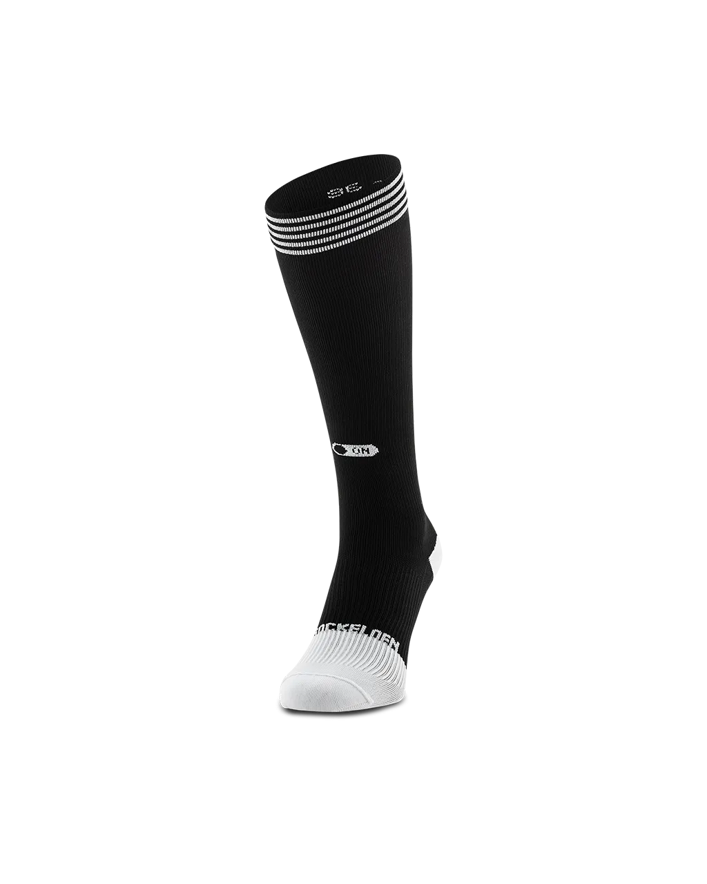 Rest mode white high compression socks