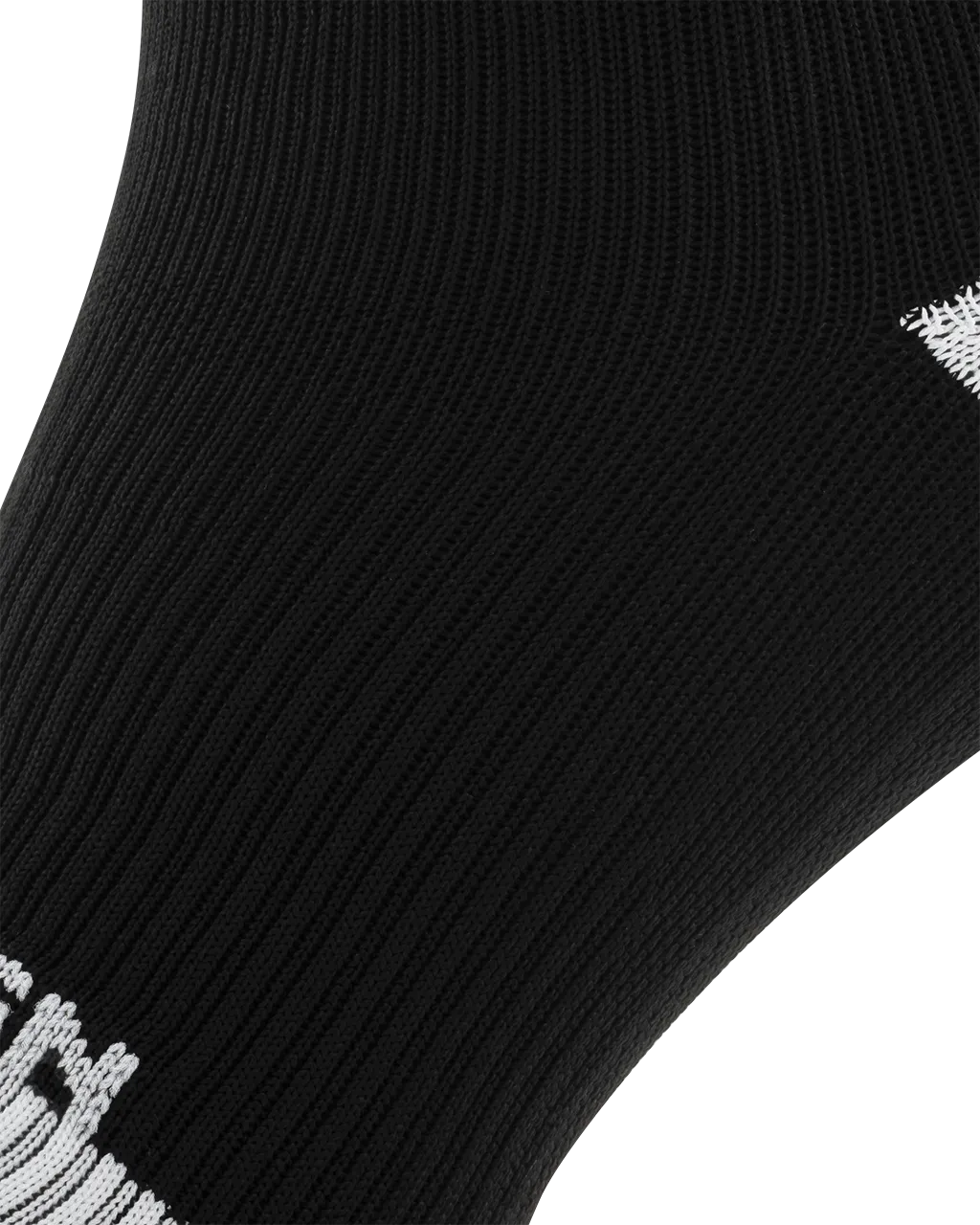 Rest mode white high compression socks