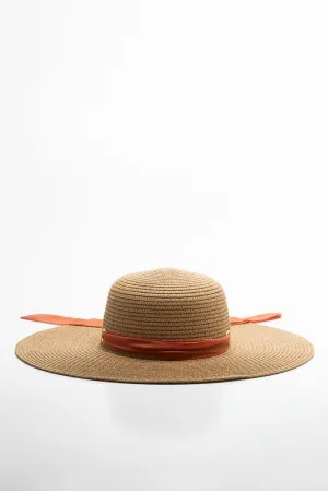 Ribbon Detail Floppy Sun Hat