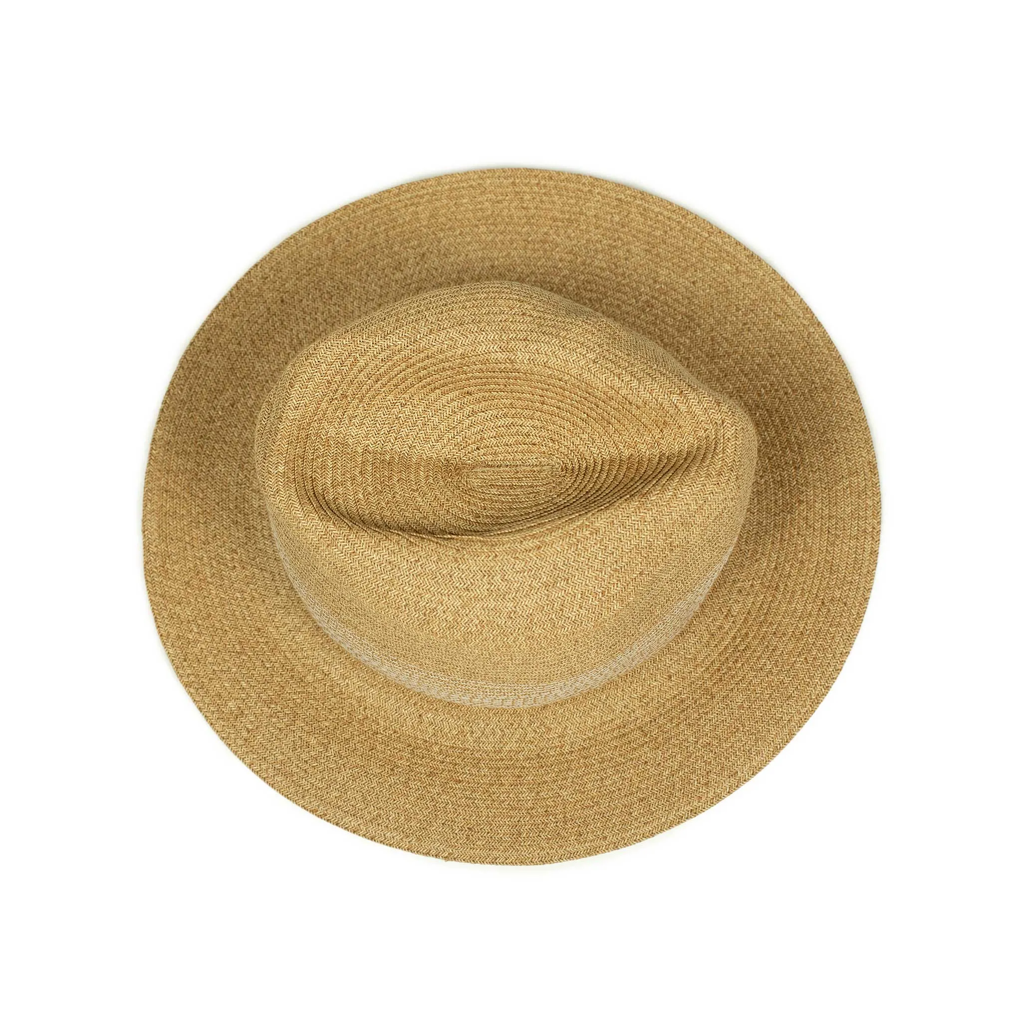 Rollable paper hat in natural color (restock)