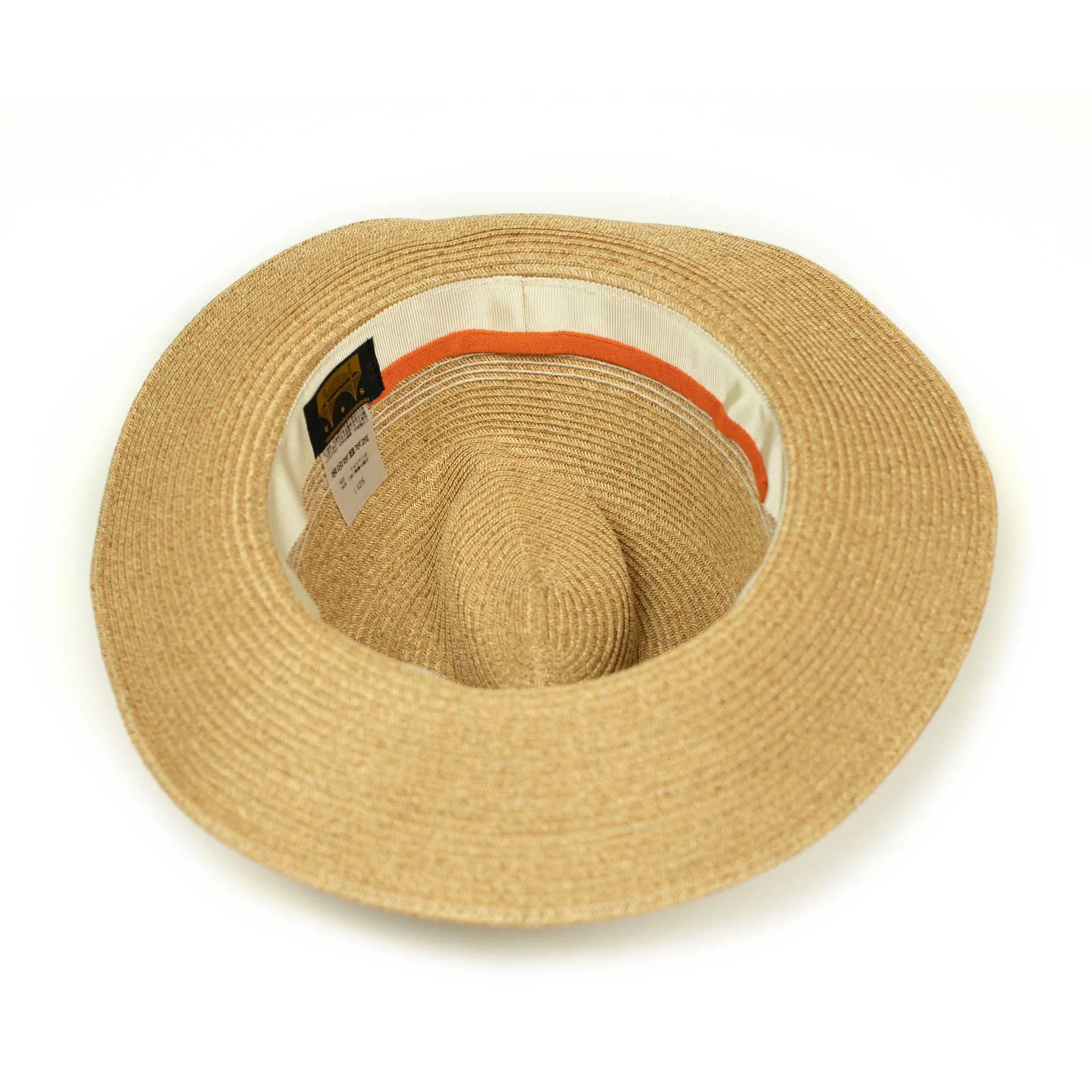 Rollable paper hat in natural color (restock)