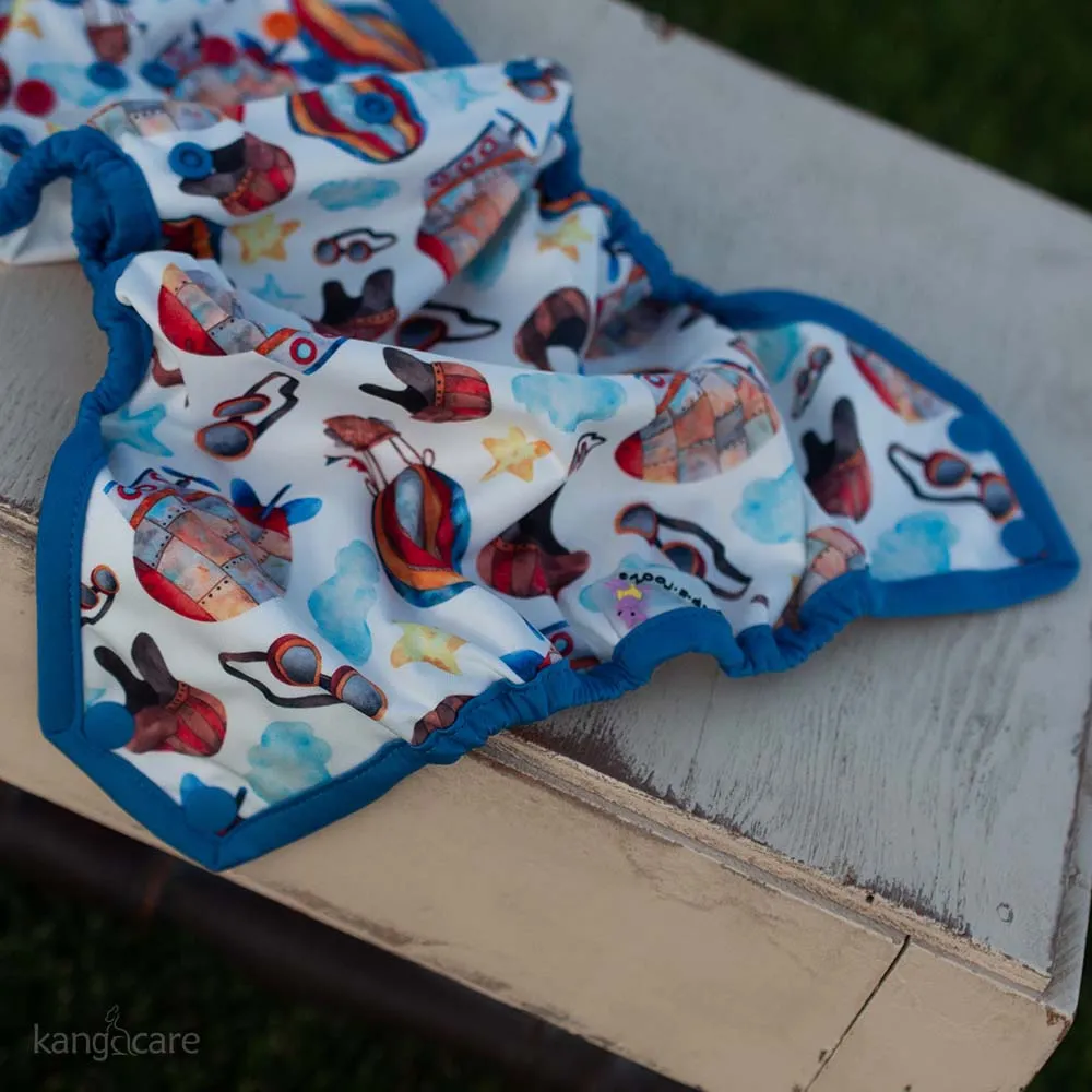 Rumparooz Newborn Cloth Diaper Covers - Zeppelin