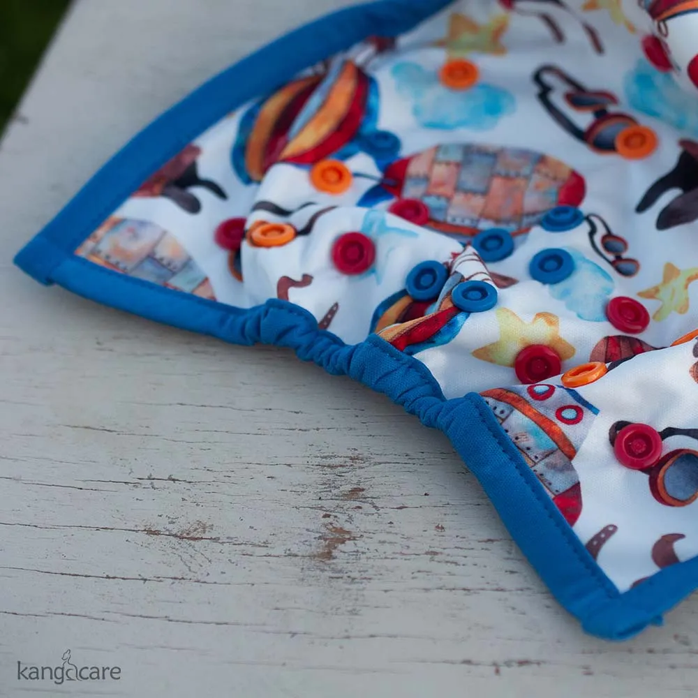 Rumparooz Newborn Cloth Diaper Covers - Zeppelin