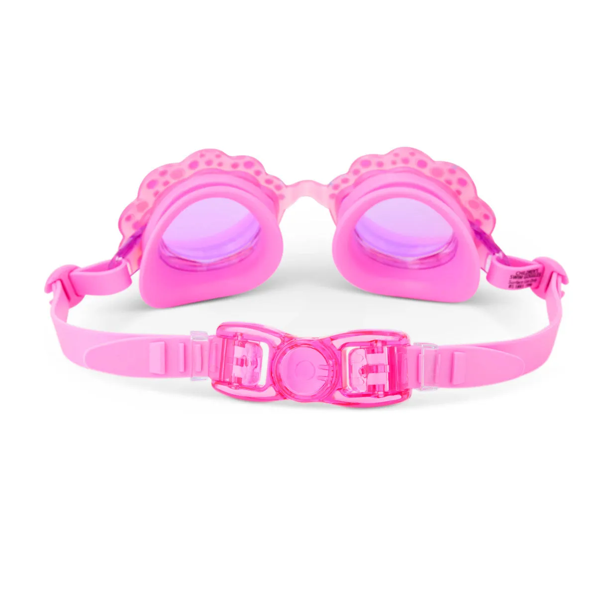 Seashell Pink Shore Kids' Swim Goggles