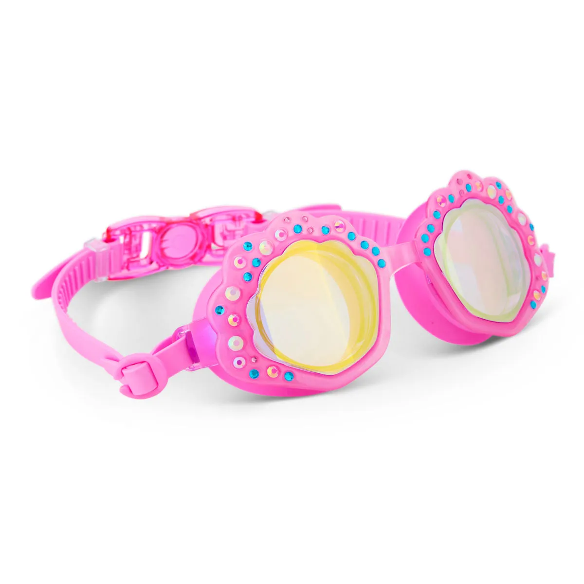 Seashell Pink Shore Kids' Swim Goggles