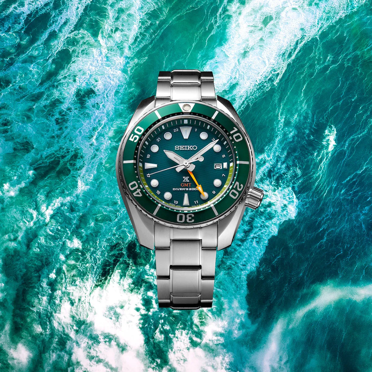 SIK Watch Prospex Seascape Sumo Solar GMT Diver