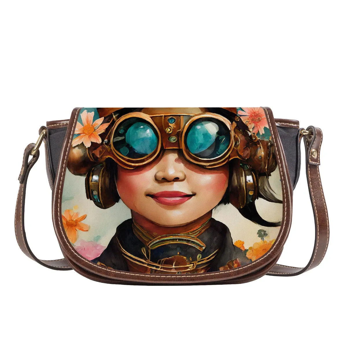 Steampunk Suzi Saddle Bag