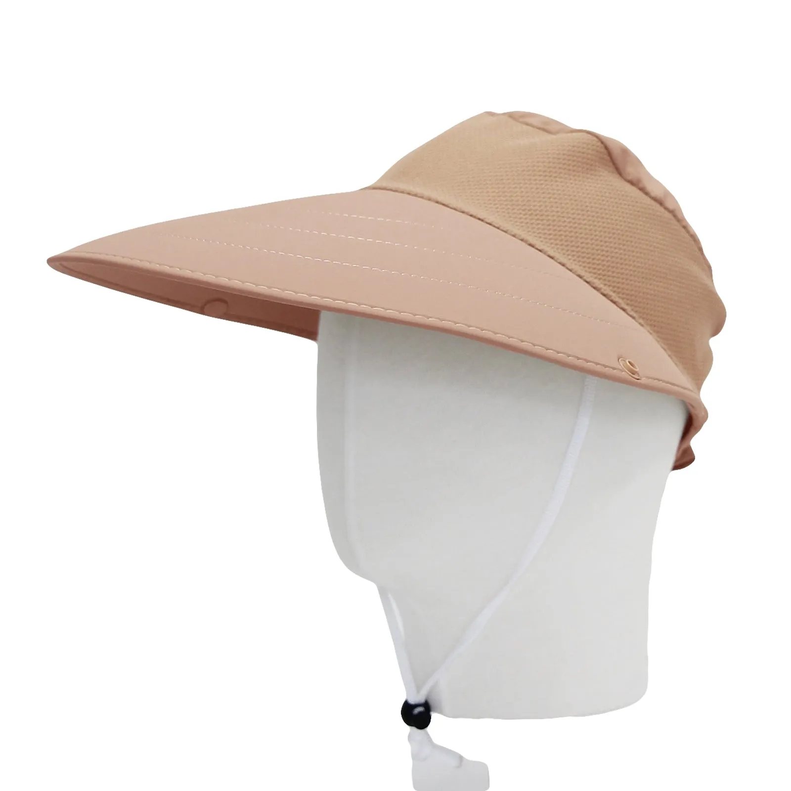 Summer Sun Visor Anti UV Sunscreen Clip On Beach Hat QZV0055