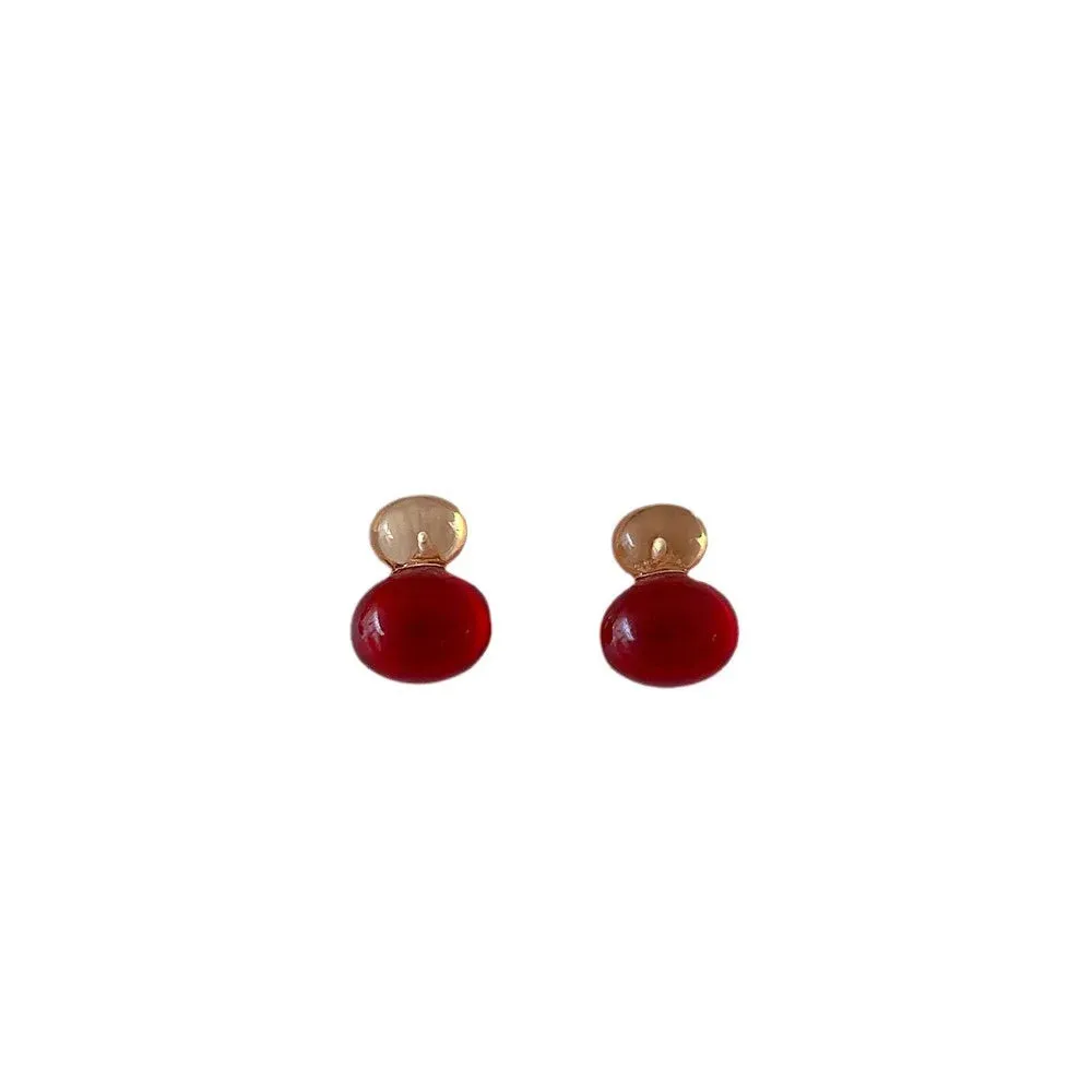 TAVIMART  -  Summer Acrylic Colorful Earrings Women's Contrast Fashion Earring