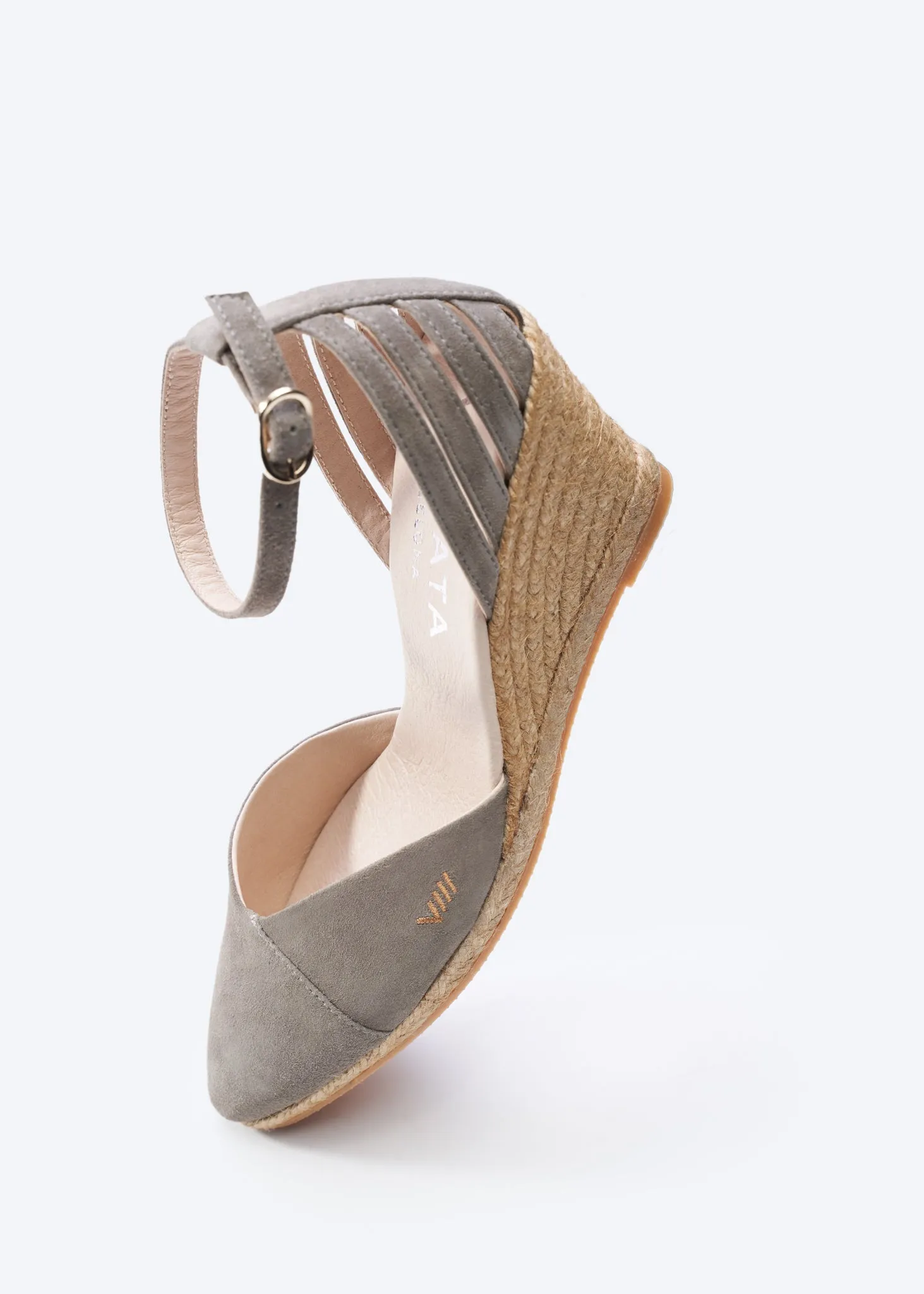 Ullastret Suede Espadrille Wedges