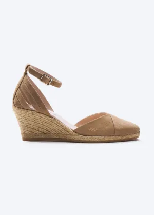 Ullastret Suede Espadrille Wedges