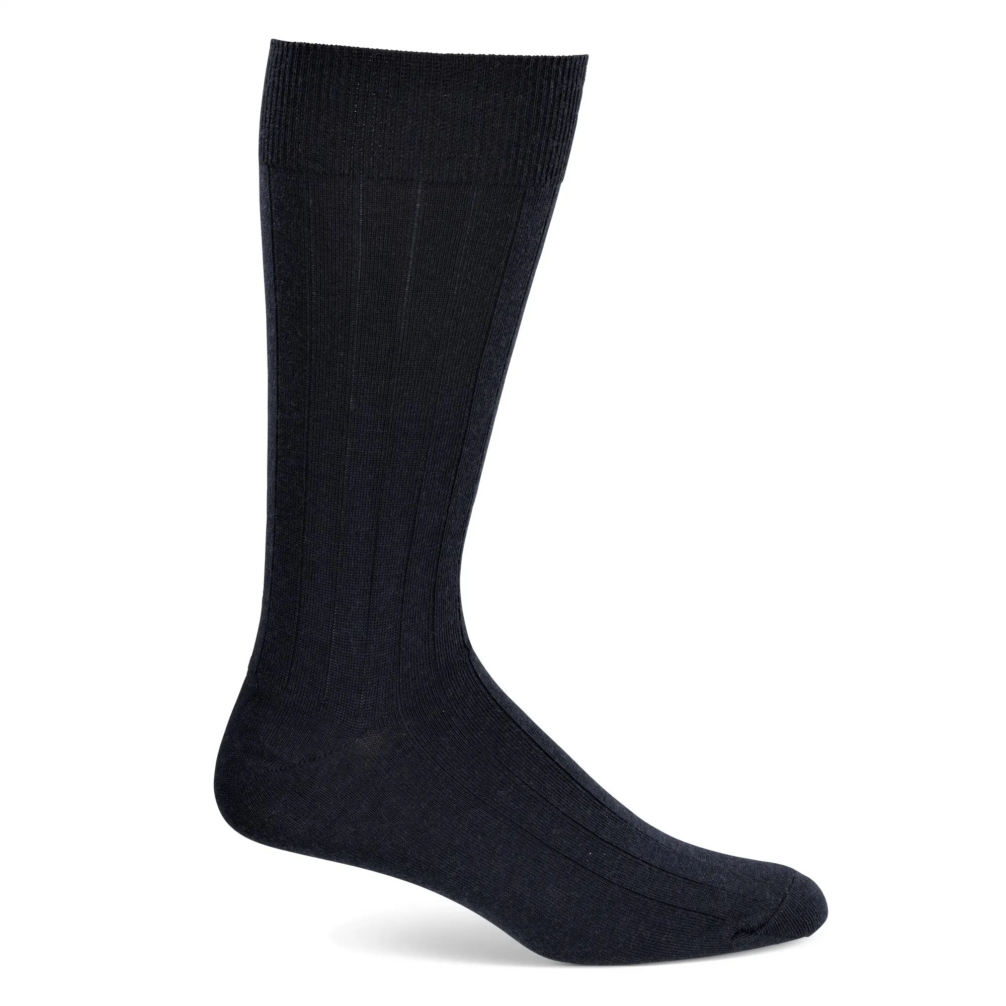 Vagden Men's Broad Rib Merino Wool Dress Sock