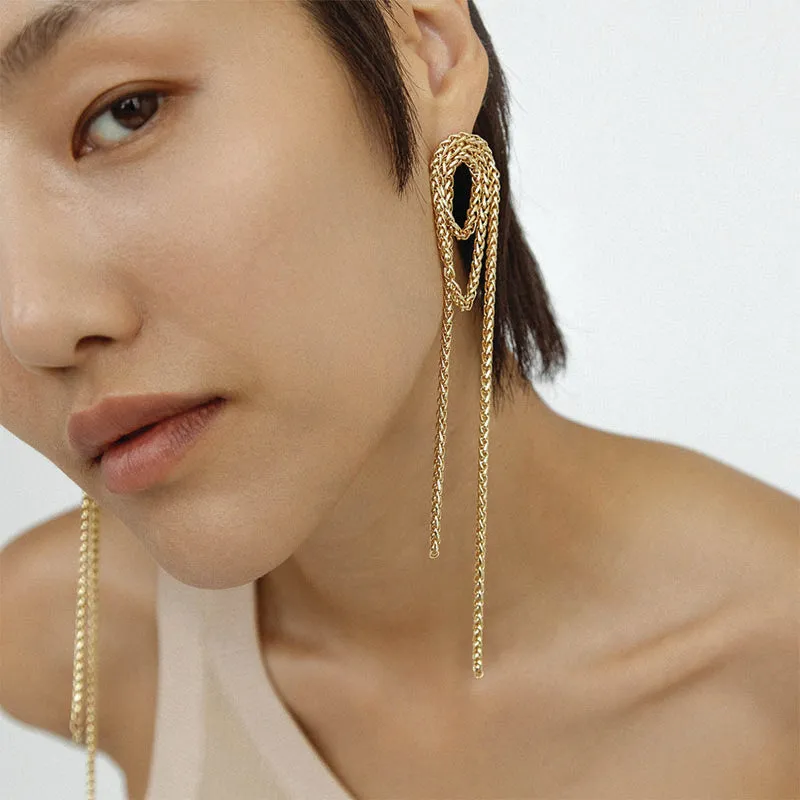 VROOM CHAIN EARRINGS