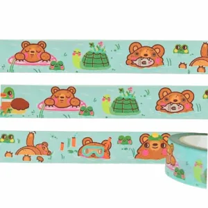 Washi Tape: Swimming Bears